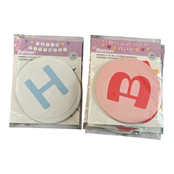 Happy Birthday Birthday Era , It’s Party Time Banner 72” Party Decoration 10 set - Picture 2 of 3